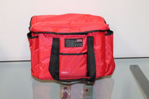 Sub, Sandwich Bag Insulated Delivery Bag, Red ,Rubbermaid, FG9F4000RED Catering