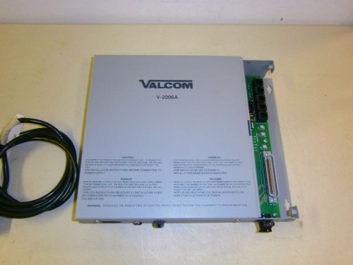 Valcom V-2006A  6 Zone Paging Control Unit with Built In Power