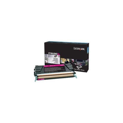 LEXMARK SUPPLIES X746A2MG MAGENTA TONER CARTRIDGE FOR