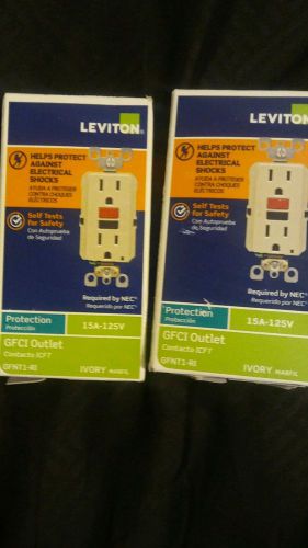 2 leviton gfci outlets