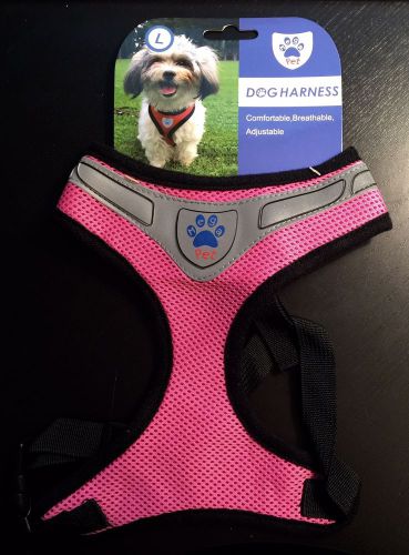 Mega pet dog harness - large, pink for sale