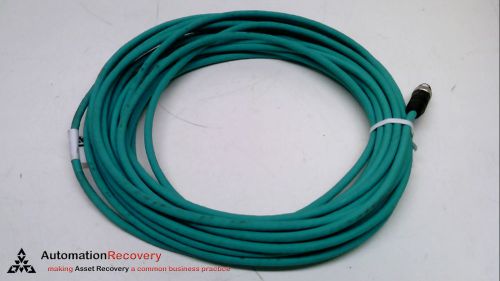 LUMBERG AUTOMATION 0985 706 100/10M, CABLE, 10METERS, MALE/MALE,, NEW* #225876