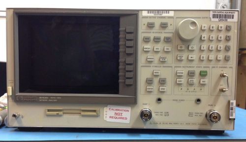 HP Agilent 8753D Vector Network Analyzer 30KHz - 3 GHz Opt 002 010 1D5