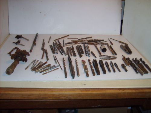 Huge Lot of Drill Bits Estate Find Some of everything.All sizes and Types 90 bit