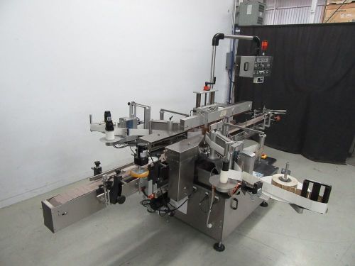 CLI front and back labeler with wrap around model UNI-510 (USED TESTED)
