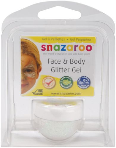 &#034;Snazaroo Face &amp; Body Glitter Gel 12ml-Star Dust, Set Of 2&#034;