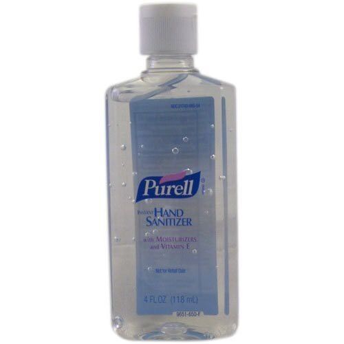 *NEW* PURELL GOJO Hand Sanitizer Lot Of 200 4Oz Bottles (9651-650-F) NO EXP...