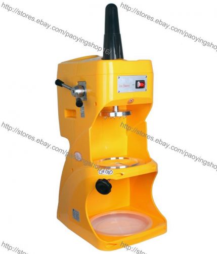 Commercial electric auto shaved ice cream shaving machine maker snow ice shaver for sale