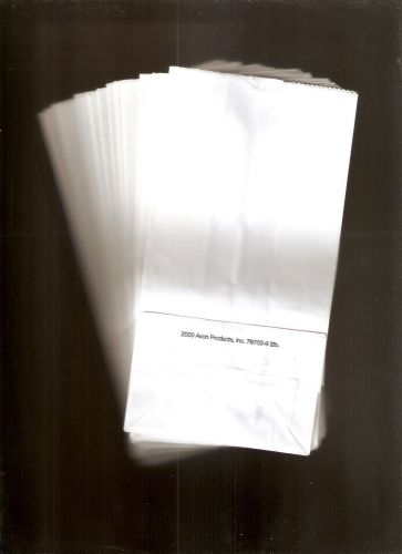 23 - White Avon Paper Bags