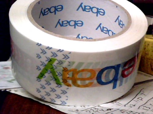 ebay branded shipping tape 75yds. per roll