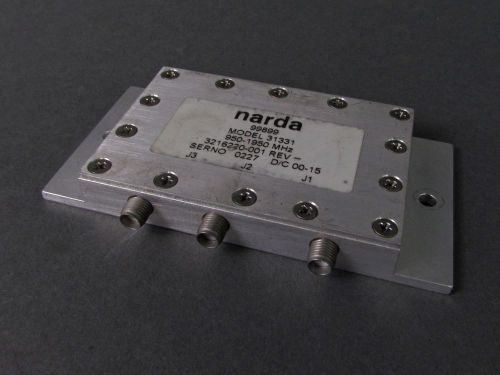 Narda 31331 SMA 3-Way Power Divider / Splitter / Combiner - 950 to 1950MHz