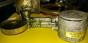 Touch O Matic bunsen burner w/tray and coil