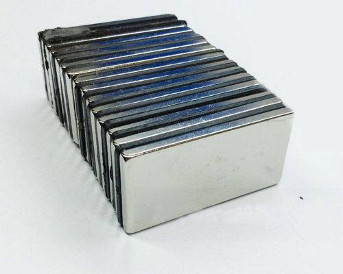10/20Pcs Block Rare Earth Neodymium Magnets N35 40mmX20mmX3mm Strong Magnet