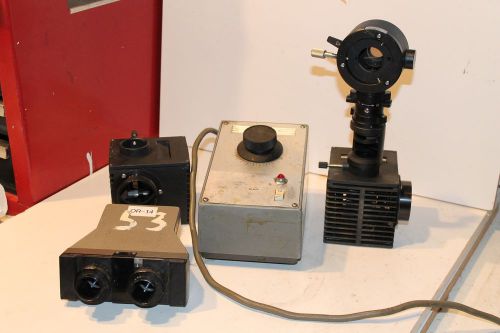 Olympus BH Series Lot Vertical Luminator,Lamp Housing, Power Supply and More