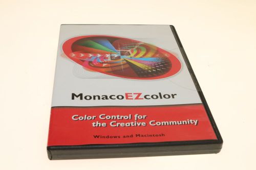 Monaco EZ Color by x-rite P/N 1486+EP New Sealed Package