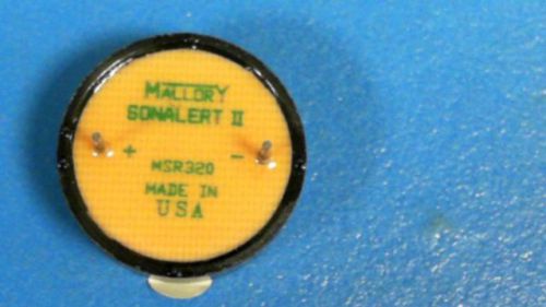 6-PCS SPEAKER AND BUZZER 2-PIN SMD SURFACE MOUNT MALLORY MSR320 320