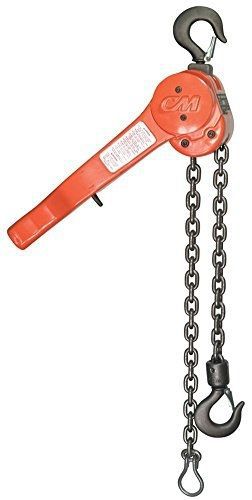 Cm 7340p aluminum short handle puller lever hoist, 16-3/4&#034; lever, 3000 lbs for sale