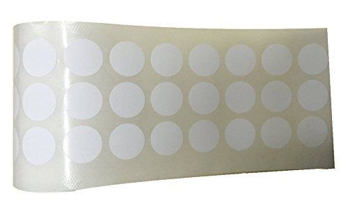 wootile Wootile 1000 White Self-adhesive Price Labels 3/4&#034; Stickers / Tags