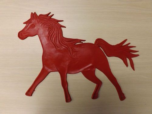 Horse Facing Right Concrete Stamp