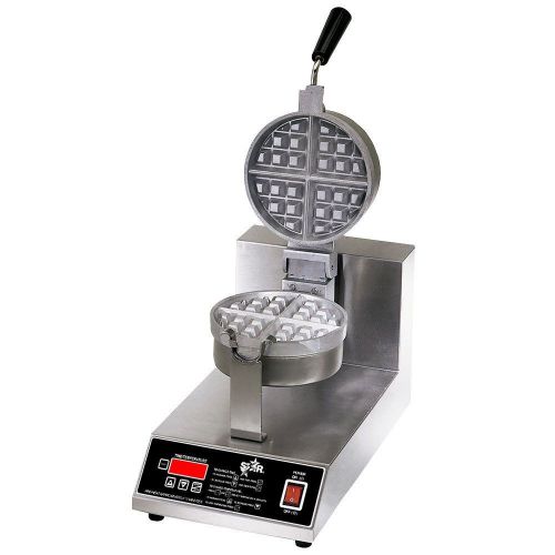 Star Manufacturing SWB7RBE, Single Belgian Waffle Maker, cULus, UL, CE