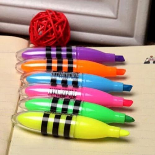 Bee Highlighter Pen Mini Marker Pens Kawaii Stationery School Supplies Het