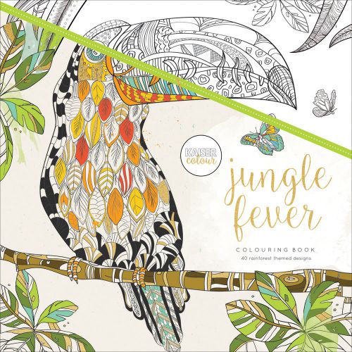 KaiserColour Perfect Bound Coloring Book-Jungle Fever
