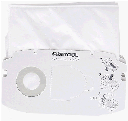 filter extractor for sale, Openbox festool 498410 self clean filter bag for ct mini 5 pack