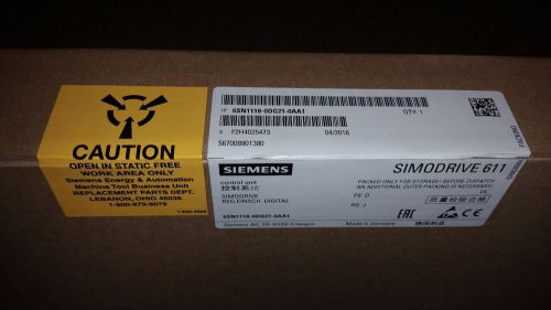 Siemens 6SN1118-0DG21-0AA1 Refurbished by Siemens, static sealed box!