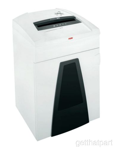 Hsm securio p36 1/4 strip cut paper shredder new free shipping 1851 for sale