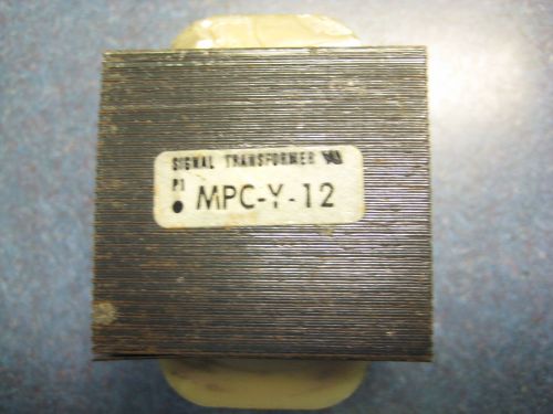 Signal mpc-y-12 115v 8-pin 5vdc printed circuit mount triple output transformer for sale
