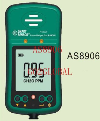 0-5PPM Alarm #SP1 1PCS SMART AS8906 NEW Handheld Formaldehyde Gas CH2O Detector