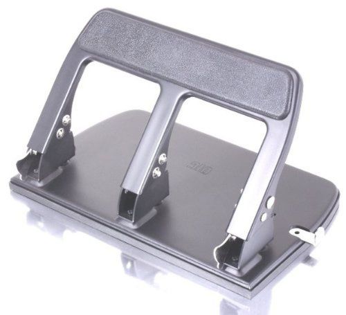 Officemateoic antimicrobial heavy duty 3-hole punch padded handle 40 sheet ca... for sale