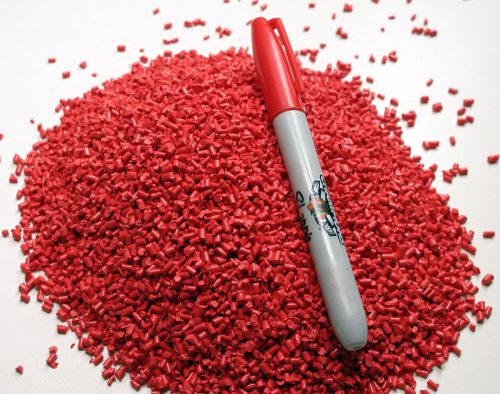 PE base Red Color Concentrate Plastic Pellet 18 lbs FREE SHIPPING 25:1 letdown