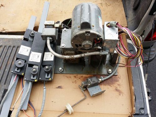 Waupaca Elevator Motor Assembly for Cable Waiter 1/2hp, Actuators, &amp;Limit Switch