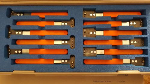 BROWN AVIATION TOOLS - GENUINE DELUXE 12 PC NUTPLATE JIG KIT