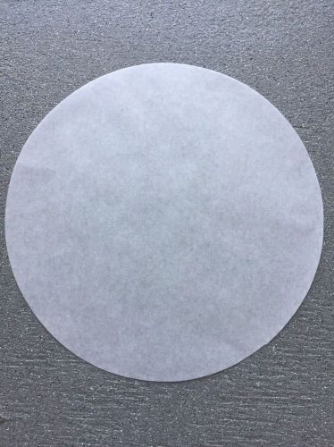 100 ct. 9&#034; Parchment Paper Cake Circle White  Round Pan Liner