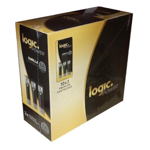 LOGIC PRO. Vanilla . 2.4% Nicotime : FULL BOX . 10 count