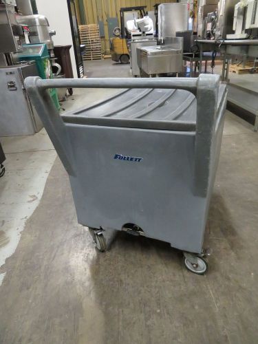 &#034;FOLLETT - SMARTCART 240&#034; COMMERCIAL H.D. INSULATED POLY CART FOR COLD FOOD/ICE
