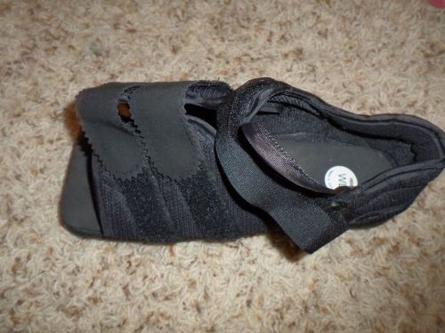 Darco Black Velcro Medical Shoe Boot H858 Wl Shoe Size 8 9 10 Open Toe Uni Sex-G