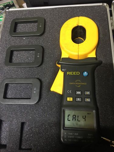 REED Instruments MS2301 Clamp-on Ground Resistance Tester With Fitted Case