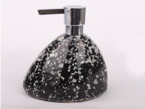 New Creative Fashion Black Polyresin Soap Dispenser Hand Sanitizer Machine