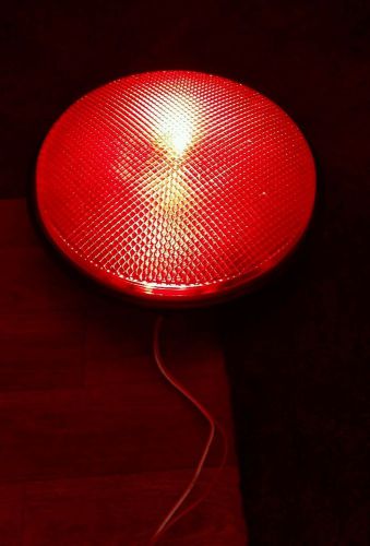 Dialight 12&#034; Red LED Traffic Signal Light  Round Circle