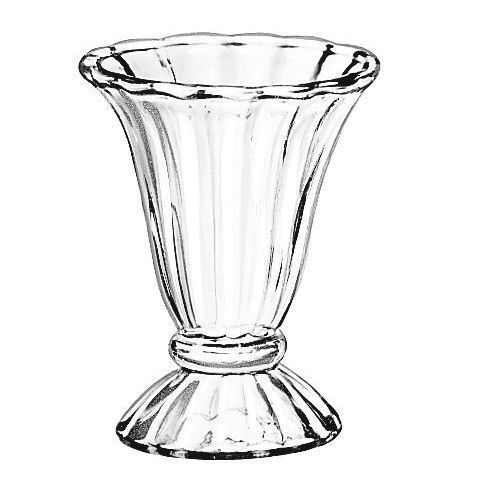 Libbey 5115, 6.5 oz tulip sundae glass, 36/cs for sale