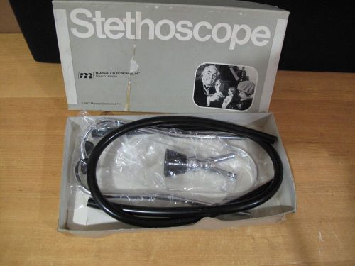 Vintage Marshall Electronics Stethoscope New