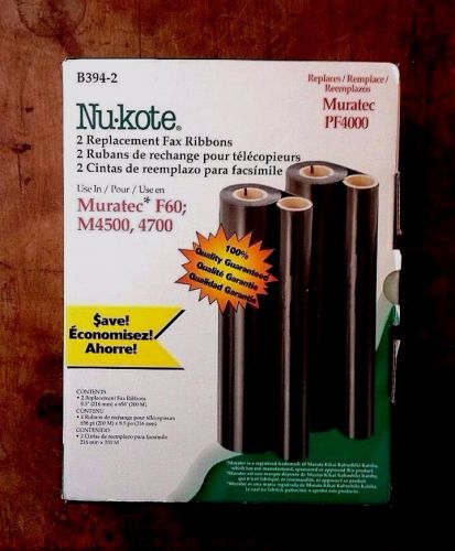 NUKOTE B394-Replacement Fax Ribbon Compatible with Muratec PF4000