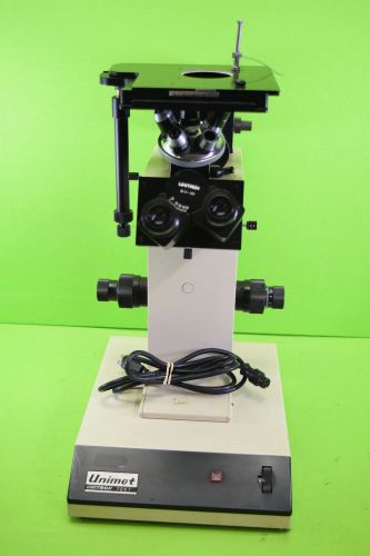 Unimet 7267 unitron inverted microscope #271 for sale