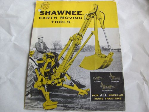 Shawnee Earth Moving Equipment Brochure, c.60s, GC
