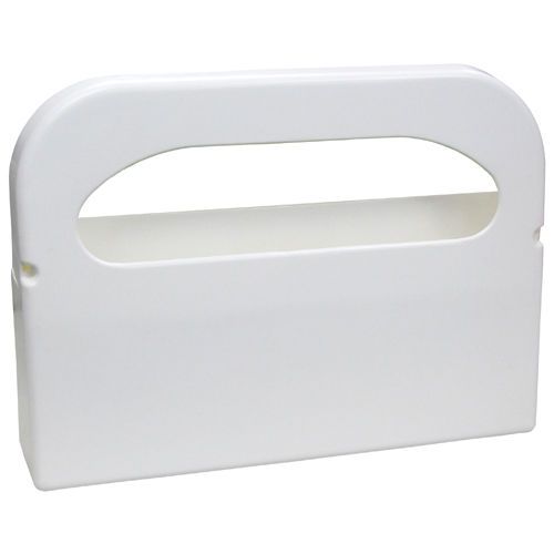 Hospeco white plastic half-fold toilet seat cover dispenser hg-1-2 for sale