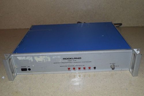 ROCKLAND MODEL 5110 PROGRAMMABLE FREQUENCY SYNTHESIZER (EE)