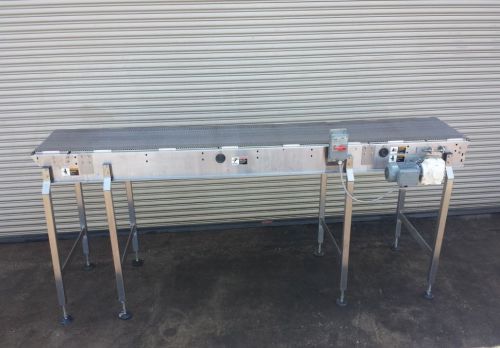 Alliance 24” x 11’ long ss bottle / tray conveyor, bottling, conveying for sale
